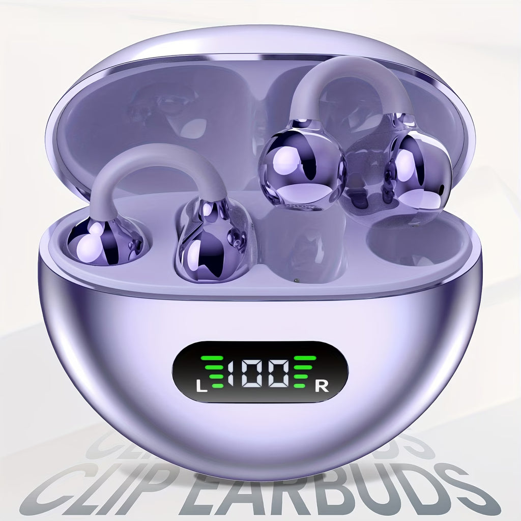 Clip-On Wireless Earbuds