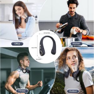 Necomi Portable Neck Fan - 360° Hands-Free Cooling for UAE